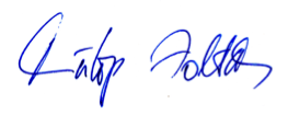 Fülöp Zoltán aláírása